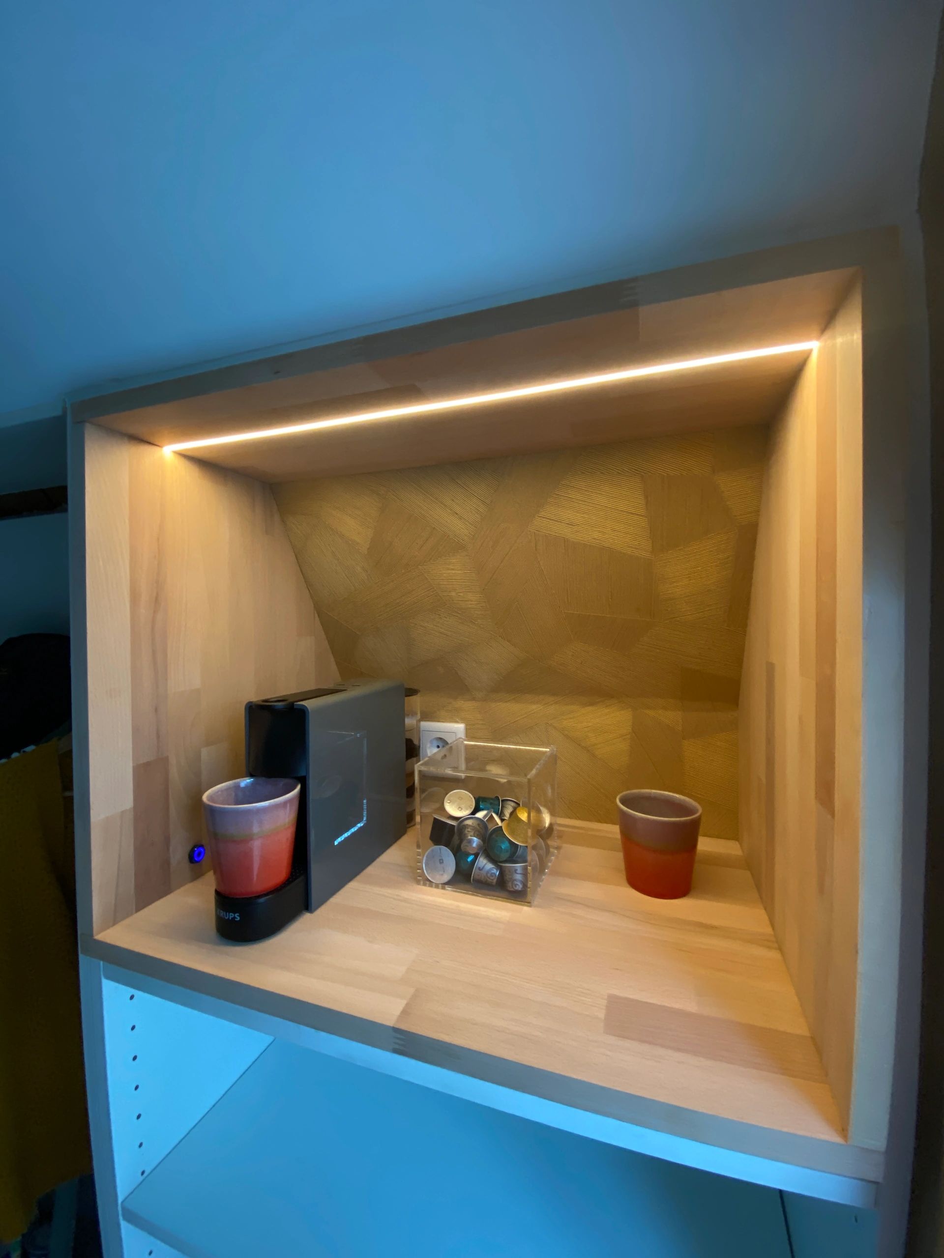 3 Meter Neon LED Flex Midi gerade Warmweiß - komplettes Set Neon Beleuchtung