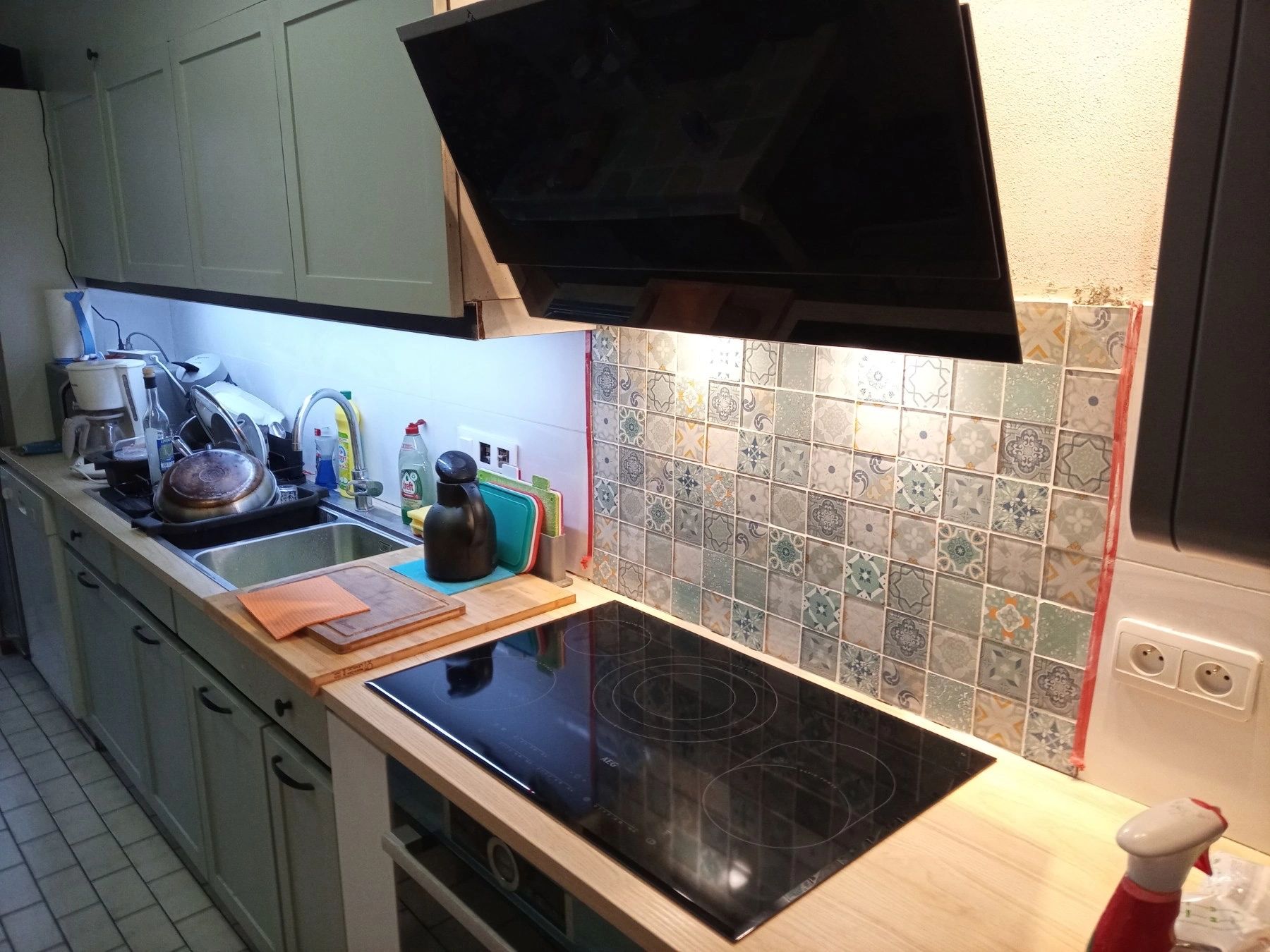 1M - 120 LEDs Komplettset LED-Streifen Kaltweiß