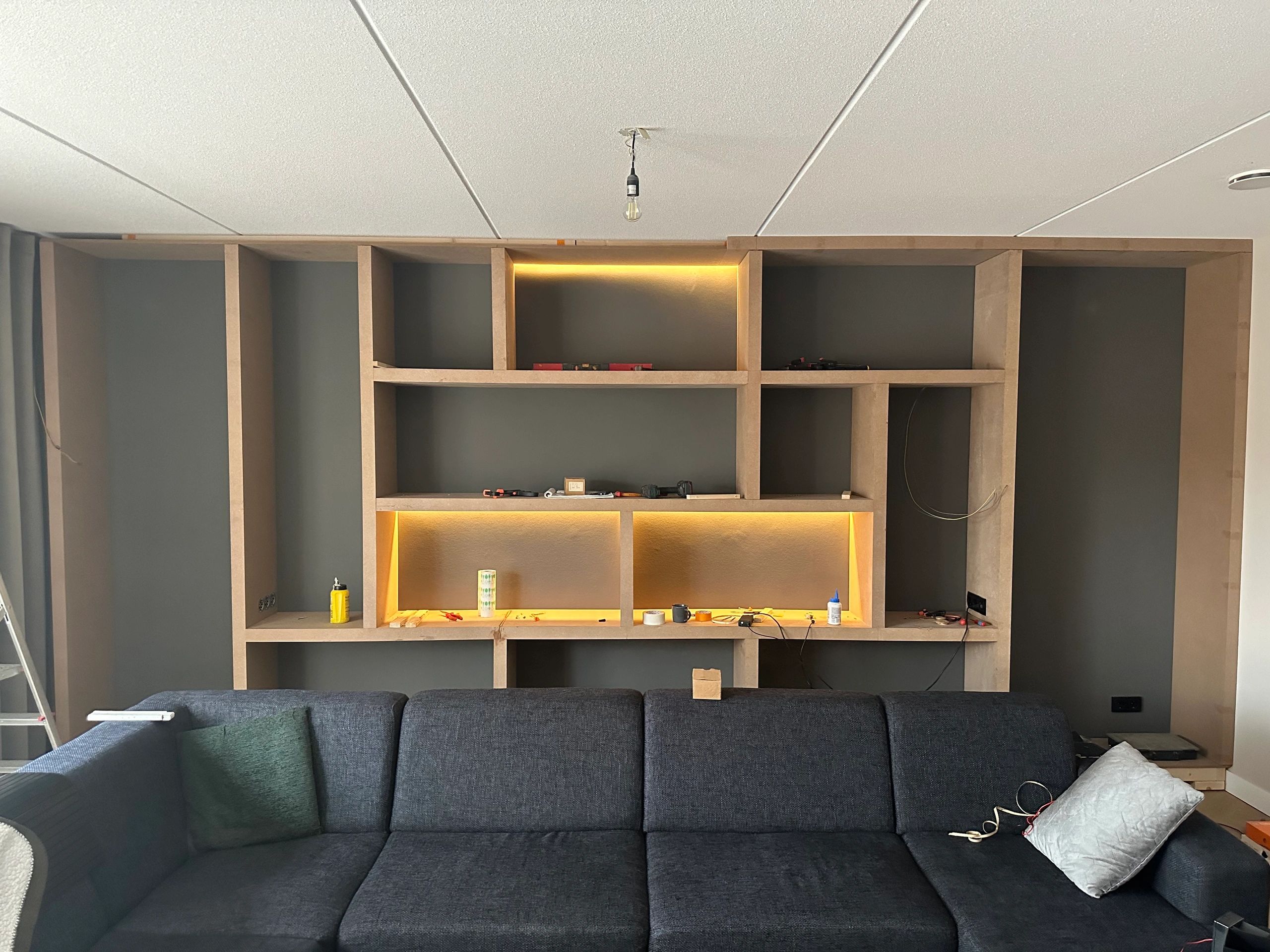 Led Streifen COB warmweiß - 9 Meter - Seperater Streifen mit 384 Leds pro Meter