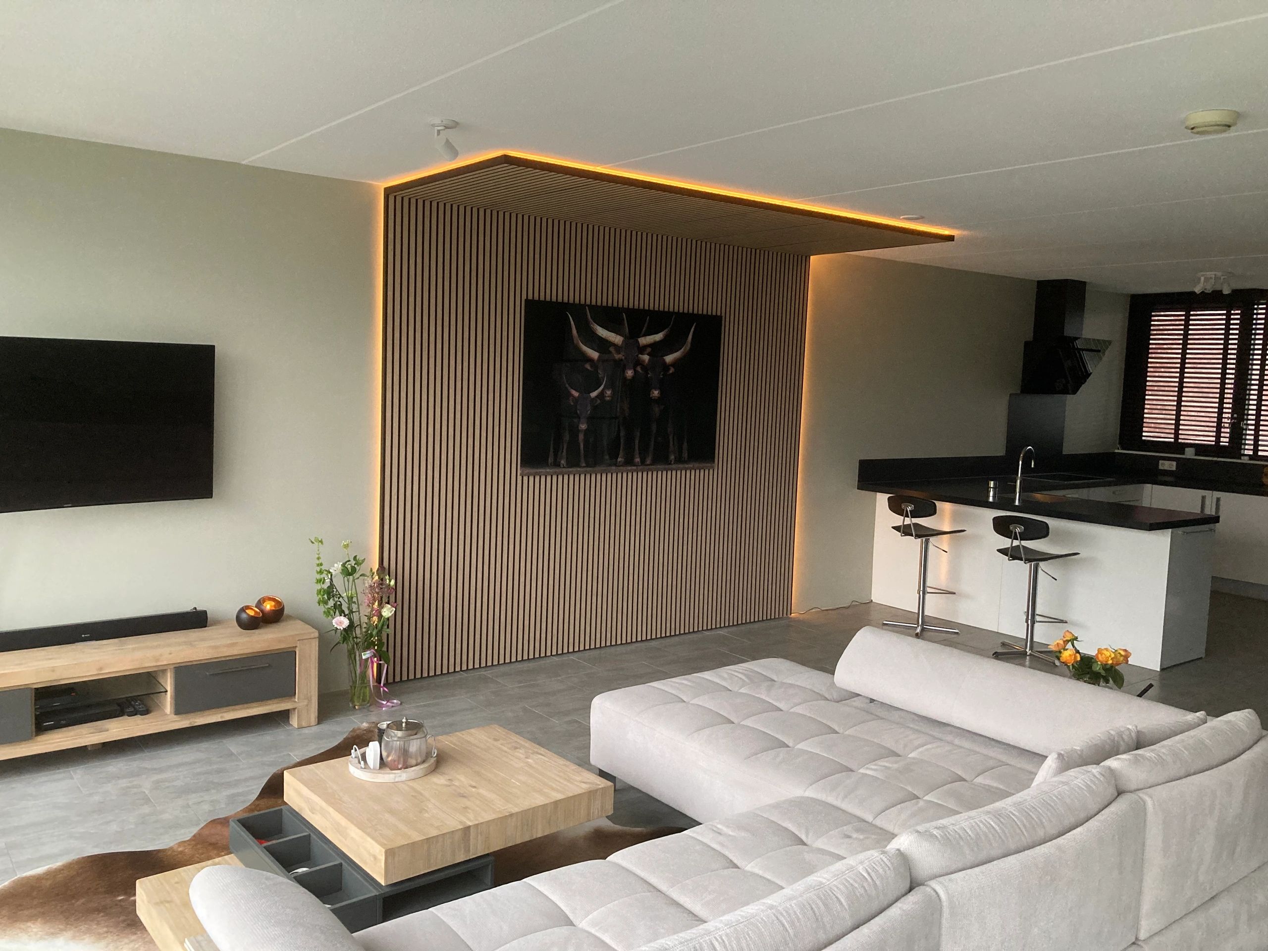 Kabelloser Dimmer für 4 Zonen RF System