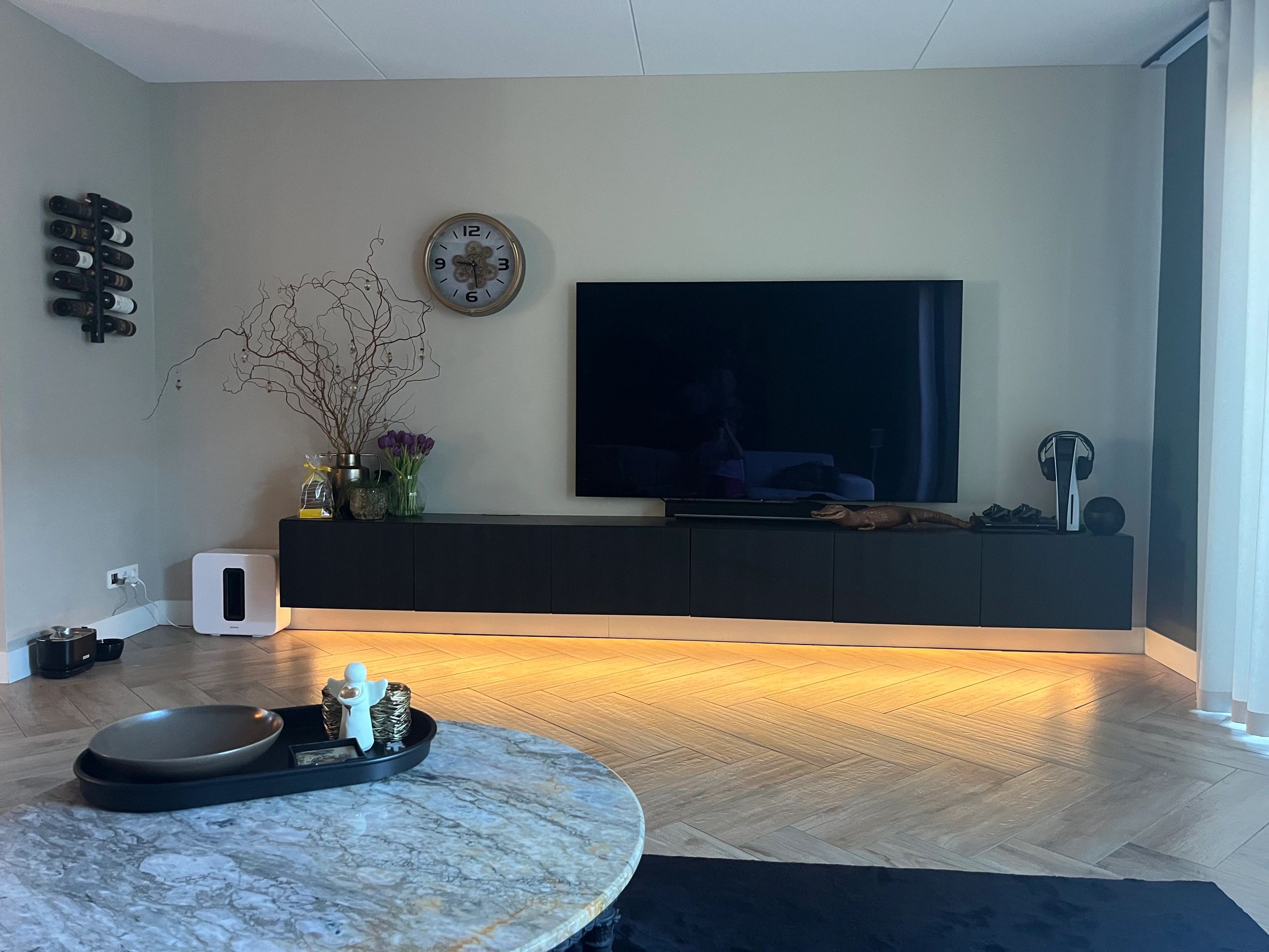 6 Meter warmweißer LED-Streifen COB mit 600 LEDs p/m - Komplettset