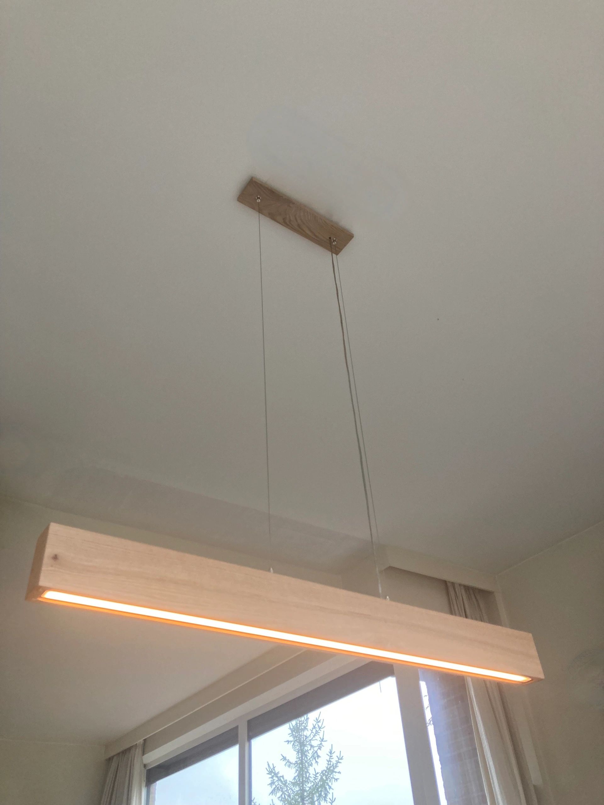 Led Streifen Profil breit Aufbau tiefes Modell - komplett mit Abschlusskappe 1,5 Meter