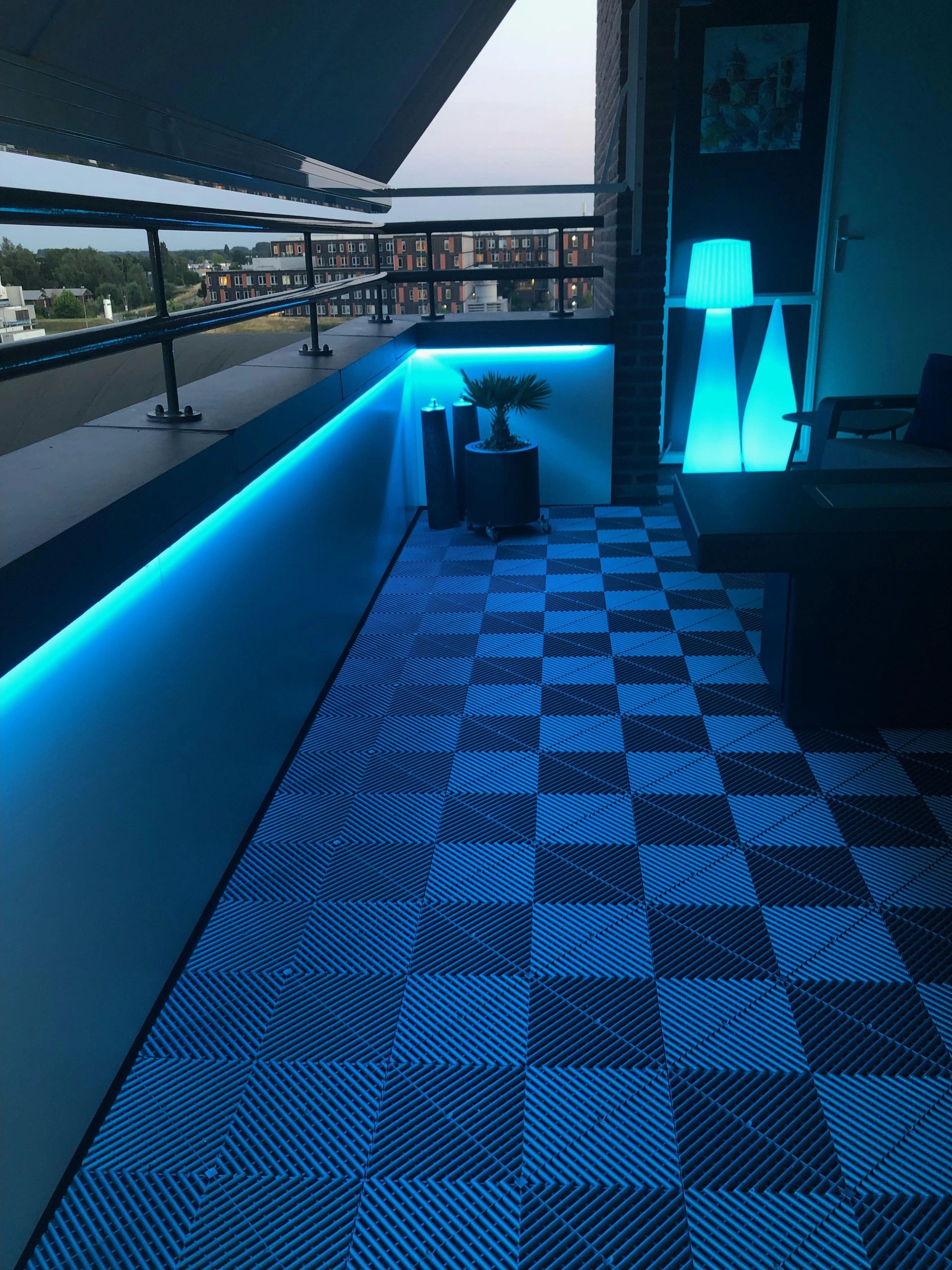 8 meter RGBW led strip complete set - Pro 96 leds per meter - Multicolor met Helder wit