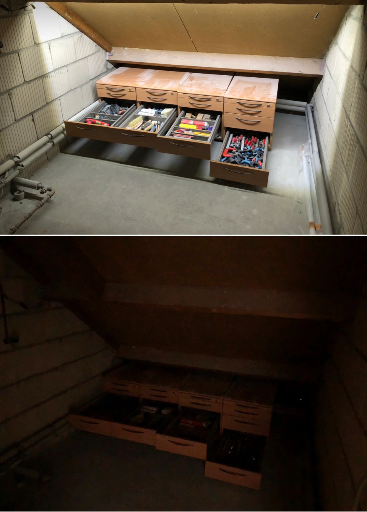 1M - 120 LEDs Komplettset LED-Streifen Kaltweiß