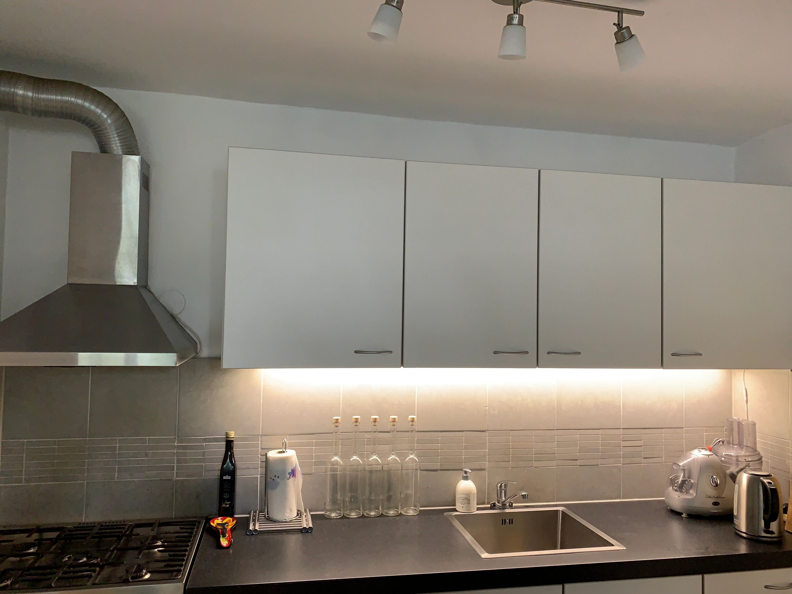 2 Meter - 240 LED Streifen Neutralweiß | Komplettset | Premium 120 LEDs p/m