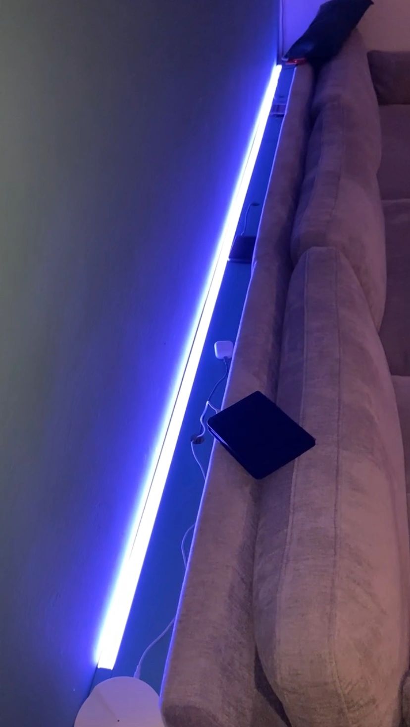 LED Streifen Profil breit Aufbau hoch 3 Meter