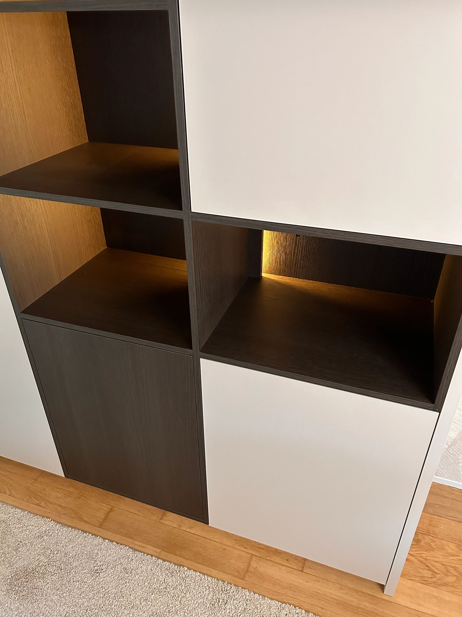 3 Meter warmweißer LED-Streifen COB mit 600 LEDs p/m - Komplettset