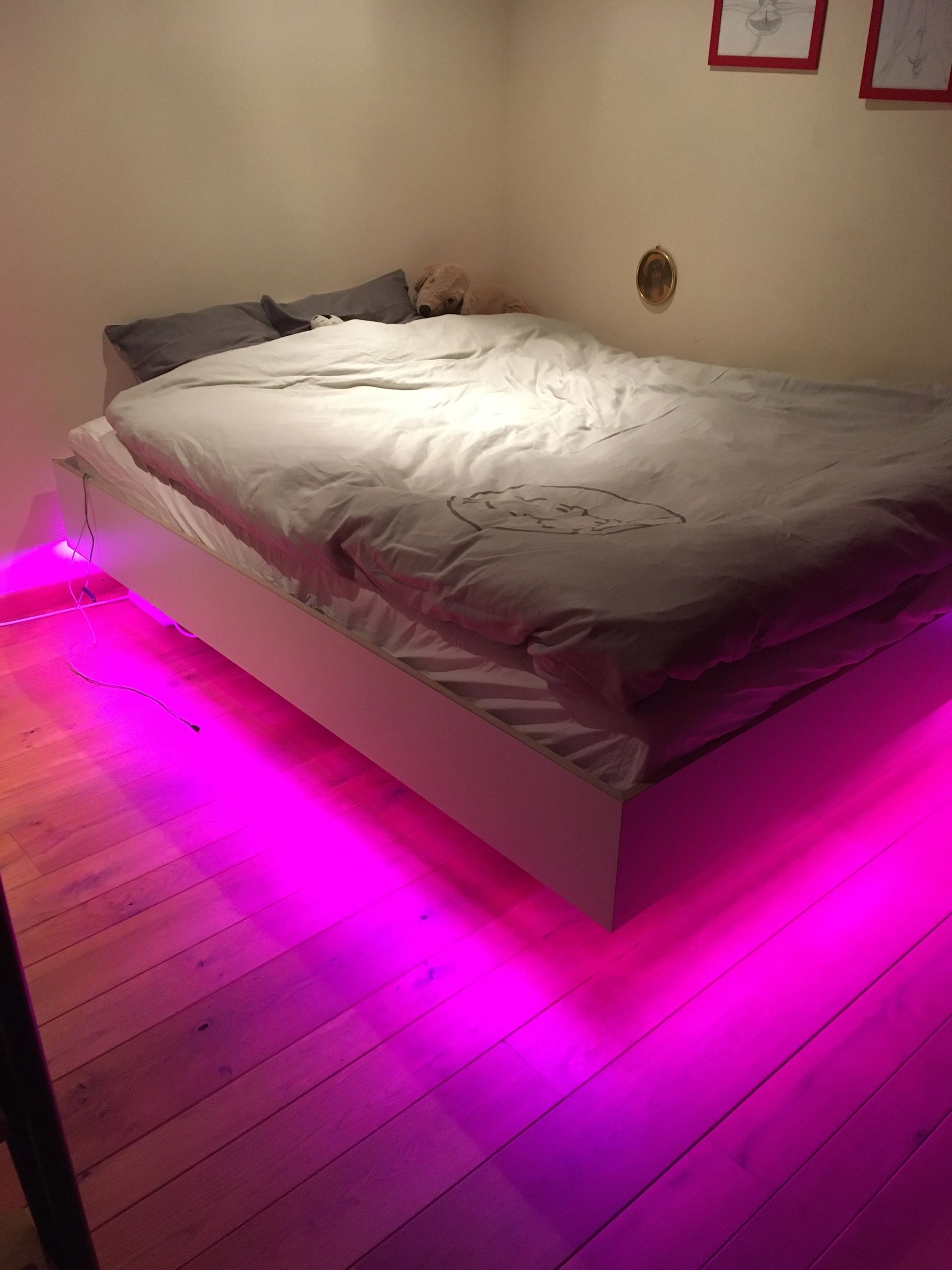 4 Meter RGBW LED Streifen komplettes Set - Pro 96 Led's pro Meter - Multicolor mit Warmweiß