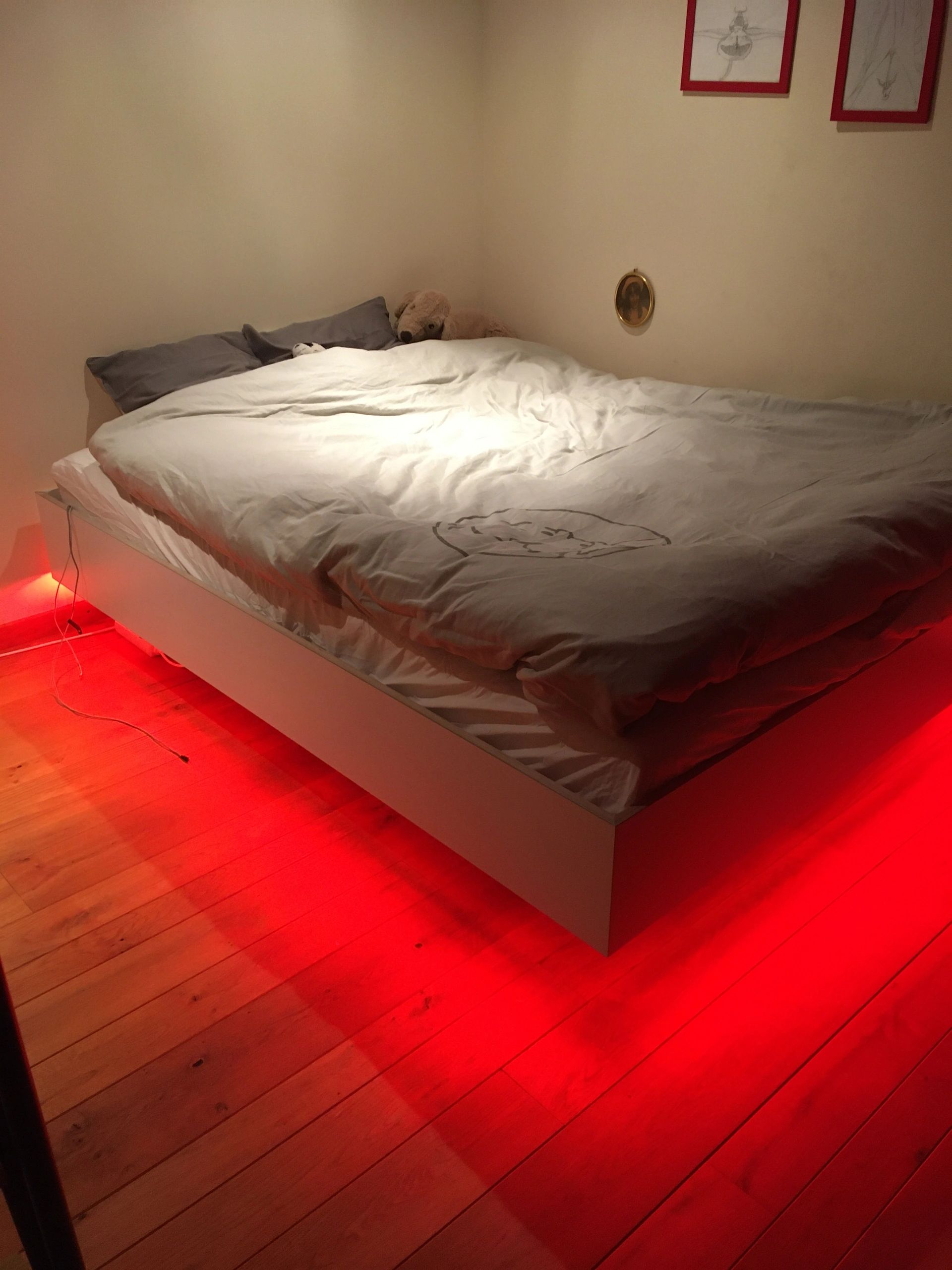 4 Meter RGBW LED Streifen komplettes Set - Pro 96 Led's pro Meter - Multicolor mit Warmweiß