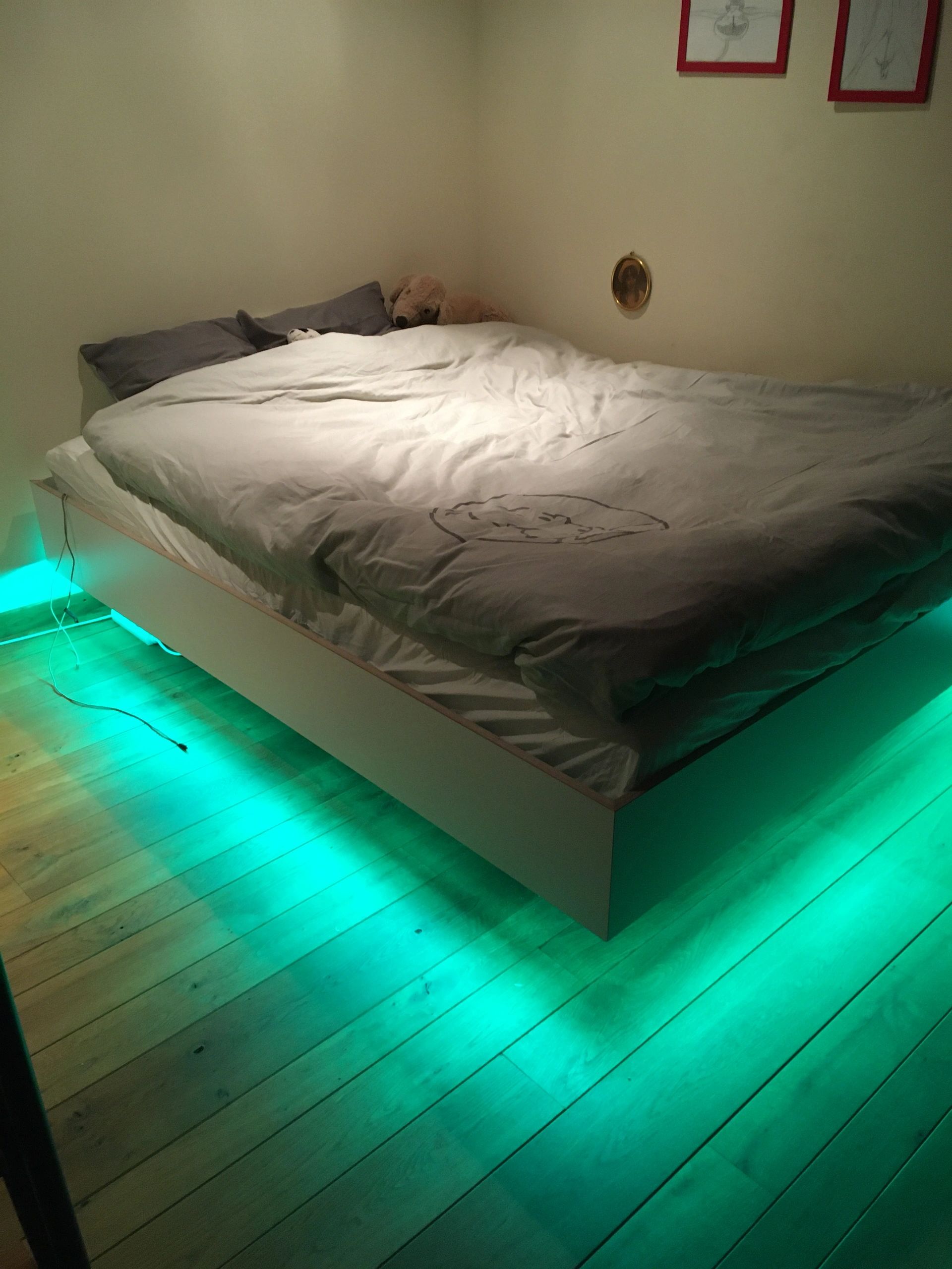 4 Meter RGBW LED Streifen komplettes Set - Pro 96 Led's pro Meter - Multicolor mit Warmweiß