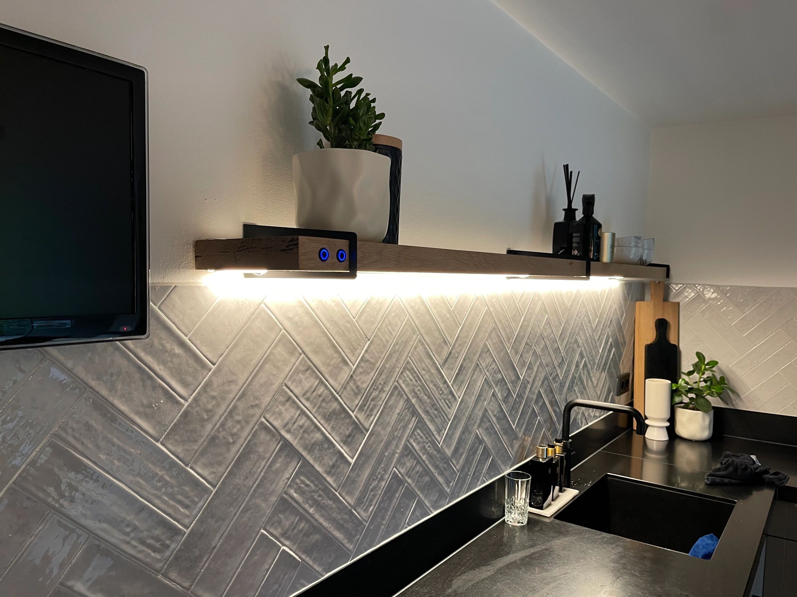 Led Streifen 9 Meter warmweiß - Komplettes Set Premium Plus - 240 Leds pro Meter