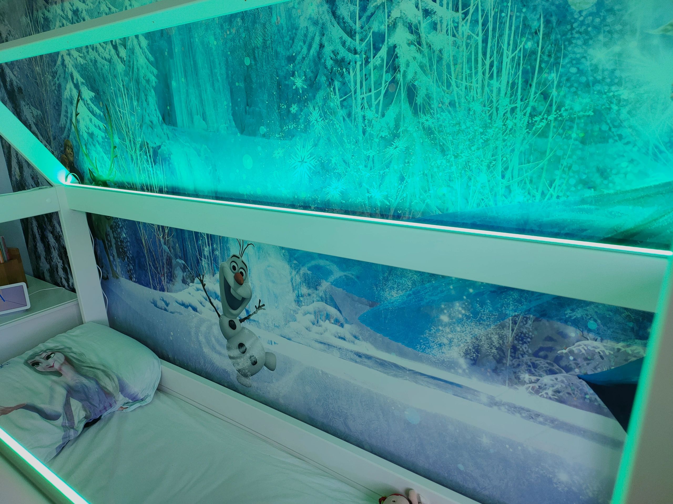 4 Meter RGBW LED Streifen komplettes Set - Pro 96 Led's pro Meter - Multicolor mit Warmweiß