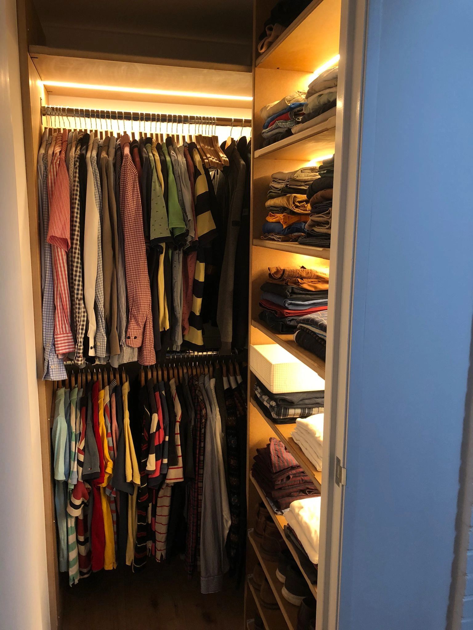 Led Streifen Profil Einbau tiefes Modell - komplett inklusiv Abschlusskappe 3 Meter 7 mm