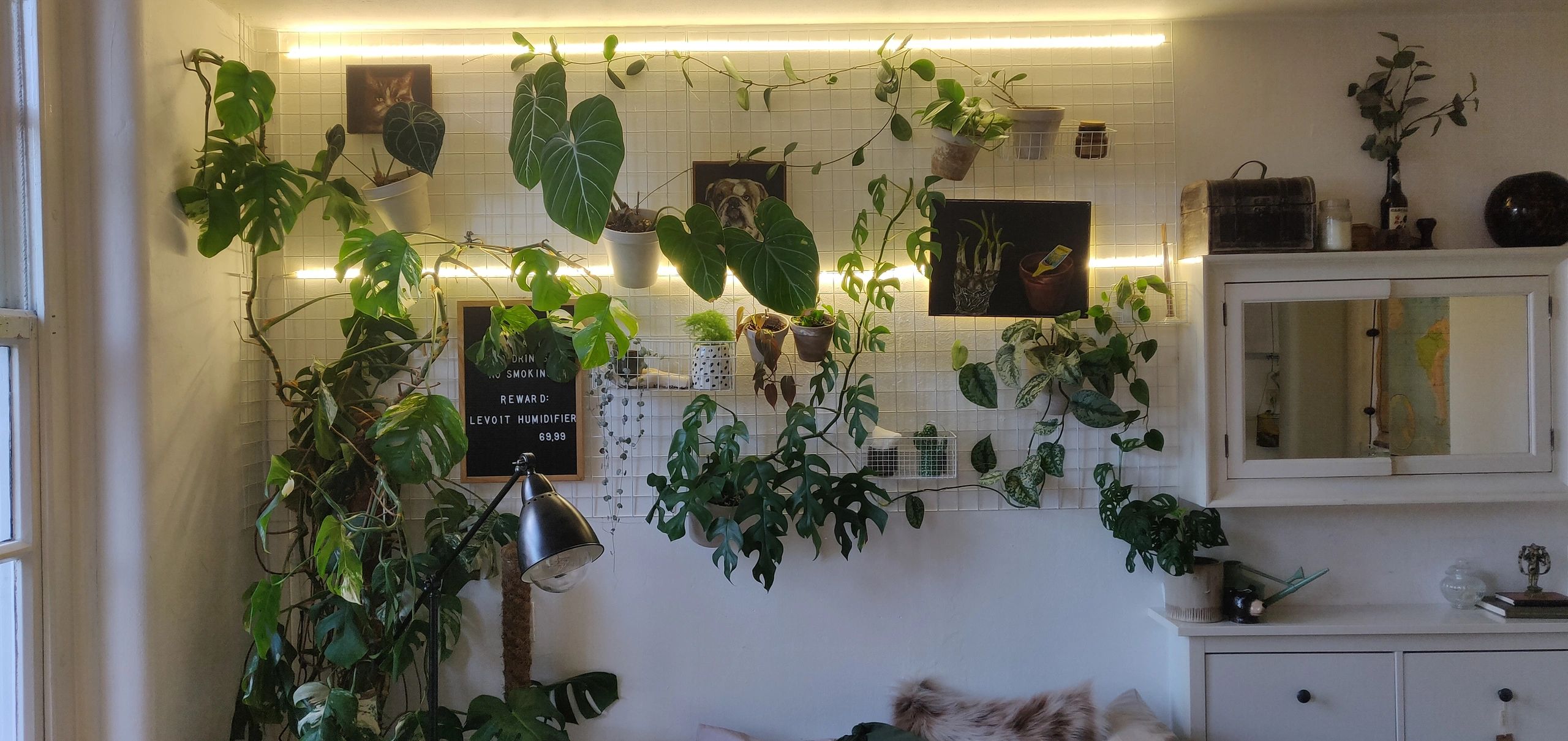 2 bis 2,5 Meter Warmweiß komplettes Set Aquarium LED Streifen