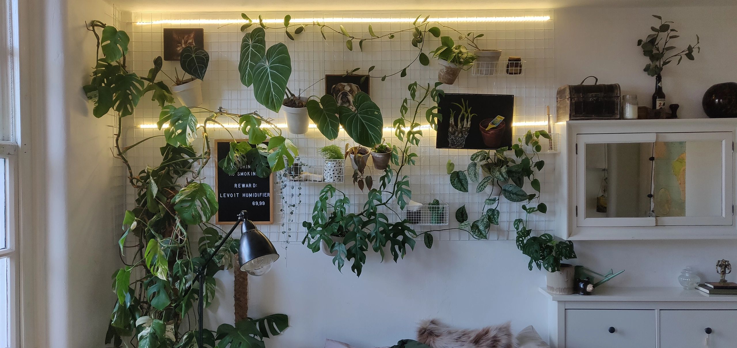 2 bis 2,5 Meter Warmweiß komplettes Set Aquarium LED Streifen