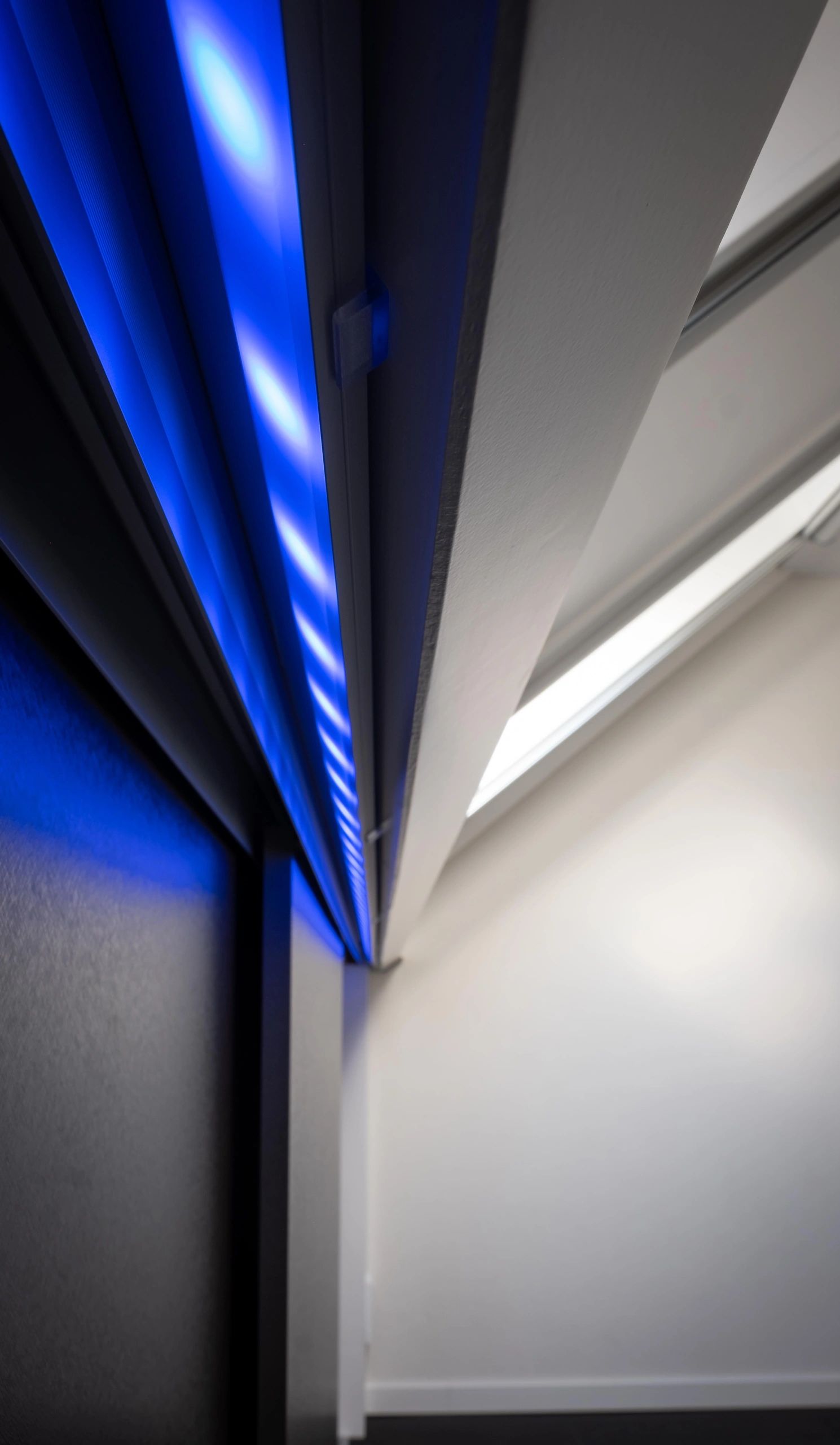 LED Streifen Profil breit Aufbau niedrig 3 Meter