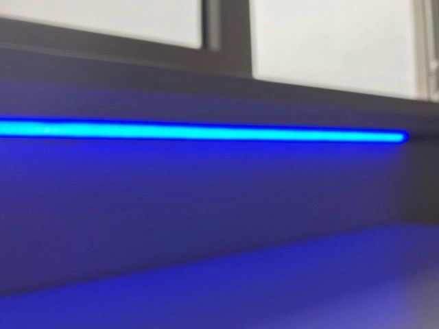 Led Streifen Profil Ecke Slim line - komplett mit Abschlusskappe 2 Meter