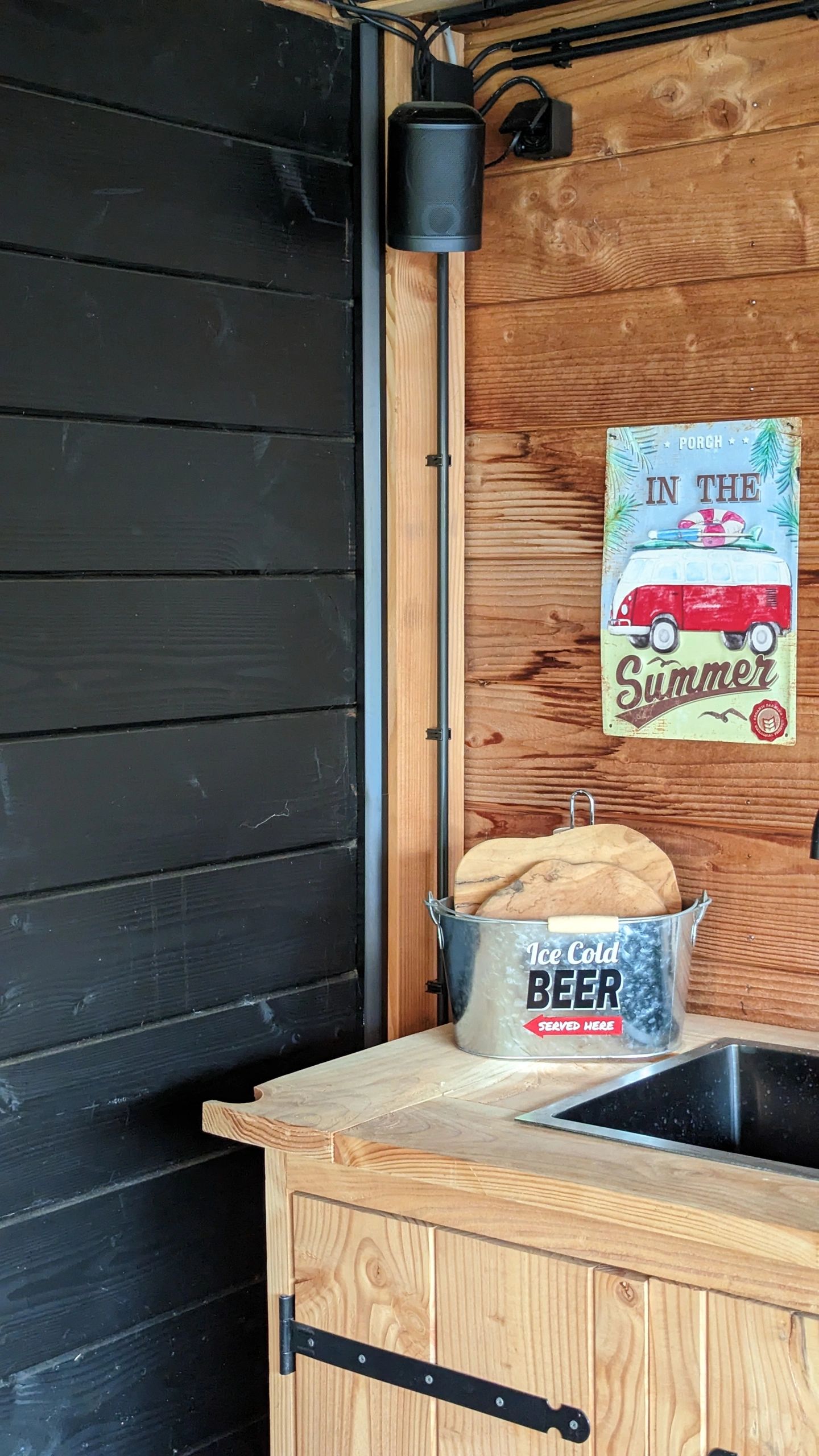 Aluminium Led Streifen Eckprofil schwarz 3M breit - Komplett mit Abdeckkappe