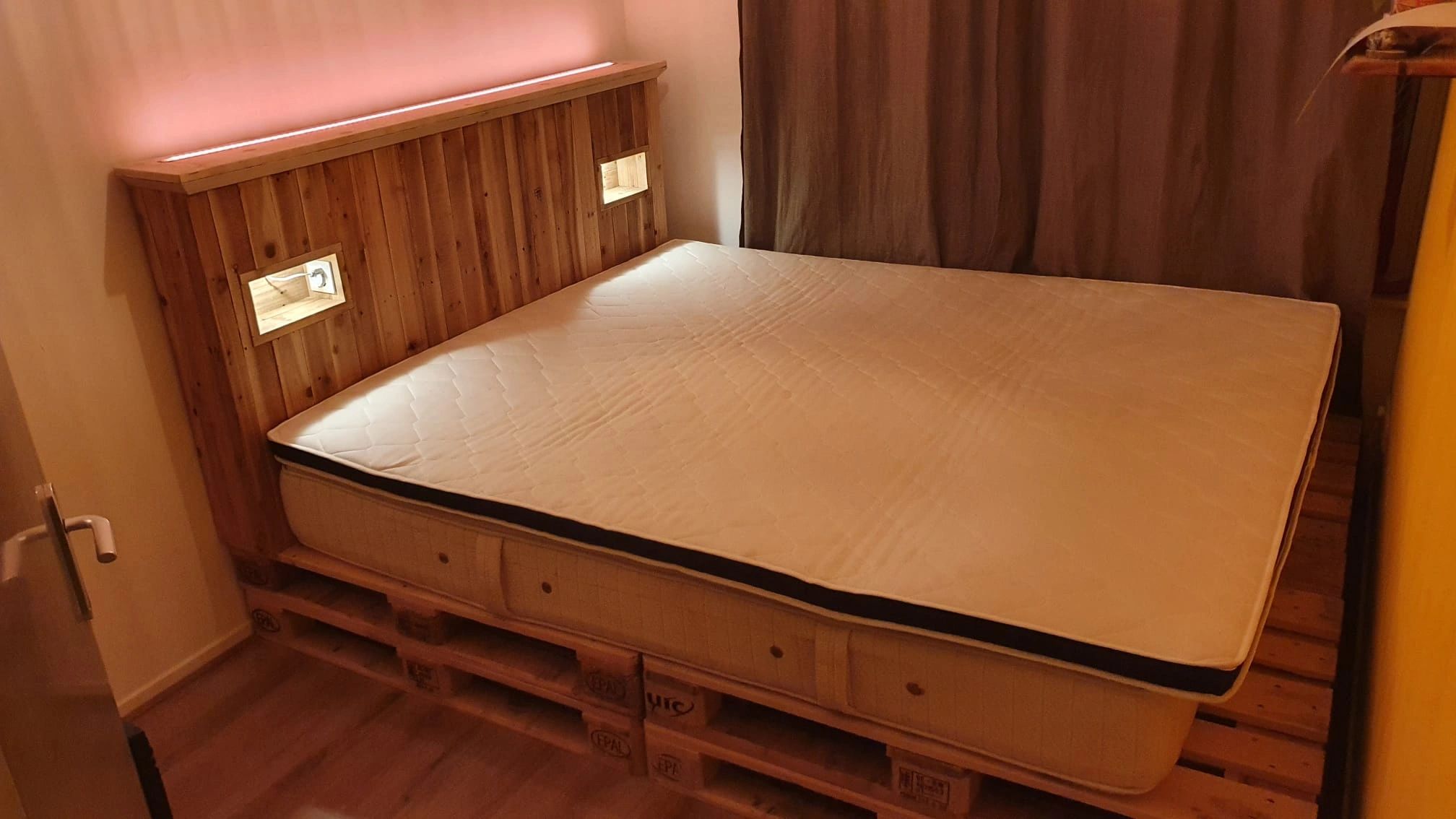 Led Streifen Profil Einbau tiefes Modell - komplett inklusiv Abschlusskappe 2 Meter 7 mm