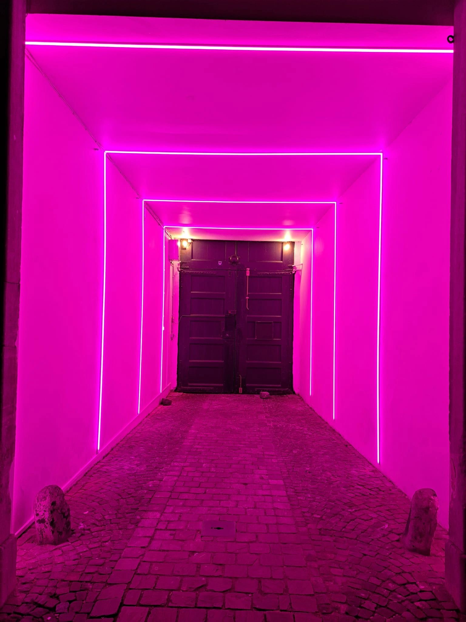 20 Meter komplettes RGBW -LED -Streifen mit Zigbee -Steuerung