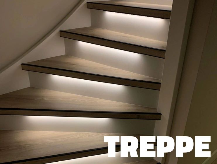 LED Streifen Treppenbeleuchtung